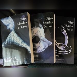 Fifty Shades of Grey, trilogy all 3 books
